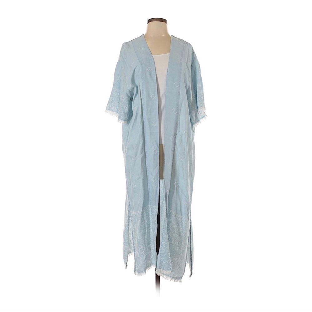 Universal Thread Chambray Kimono